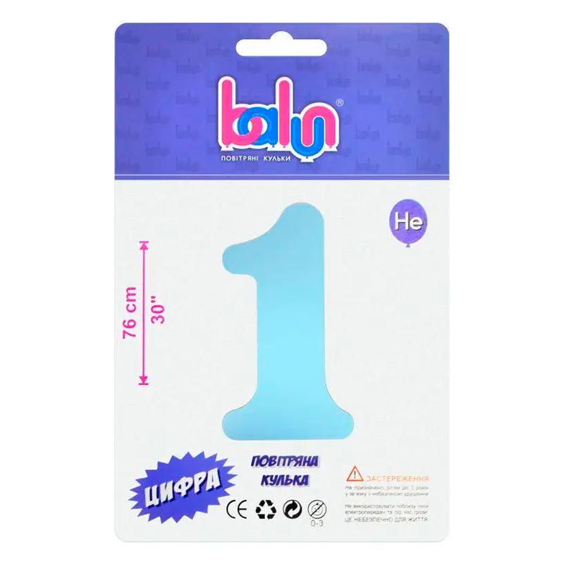 ���������� ������ ����� "1" sugar blue Balun 30" (76 ��) 1 ��