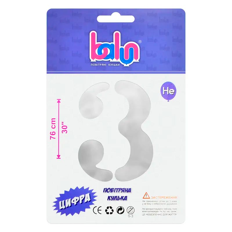 ���������� ������ ����� "3" ����� Balun 30" (76 ��) 1 ��