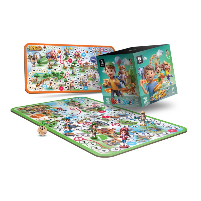 �������� ��� QB701-004 "STEP BY STEP - Road to School & Luna Park" �����'��� �������, ����������� qbee