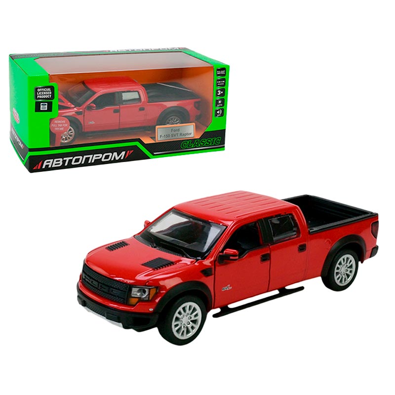 ������ ���. �������� ���. 68363 (48��/2) 1:34 Ford F-150 SVT Raptor, ���.,  ���., ����, ����������� ����,  �����.  20*11*10 ��