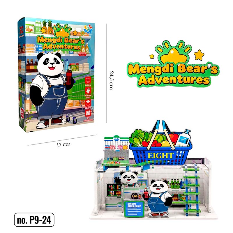 3D ������� MENGDI BEAR`S ADVENTURES P9-24 (50 ���)