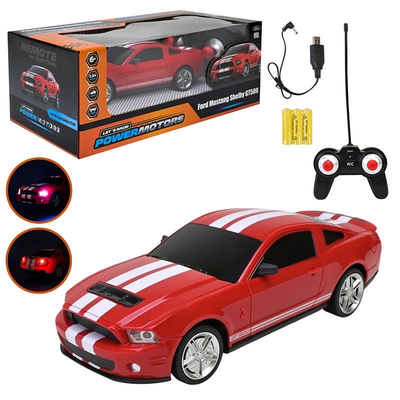 ������ �/� ���. PM2405 (24��),"POWERMOTORS",1:24 FORD MUSTANG GT500,�������� ���i�, ����.,����� � ���.26,5*14*10,5��.