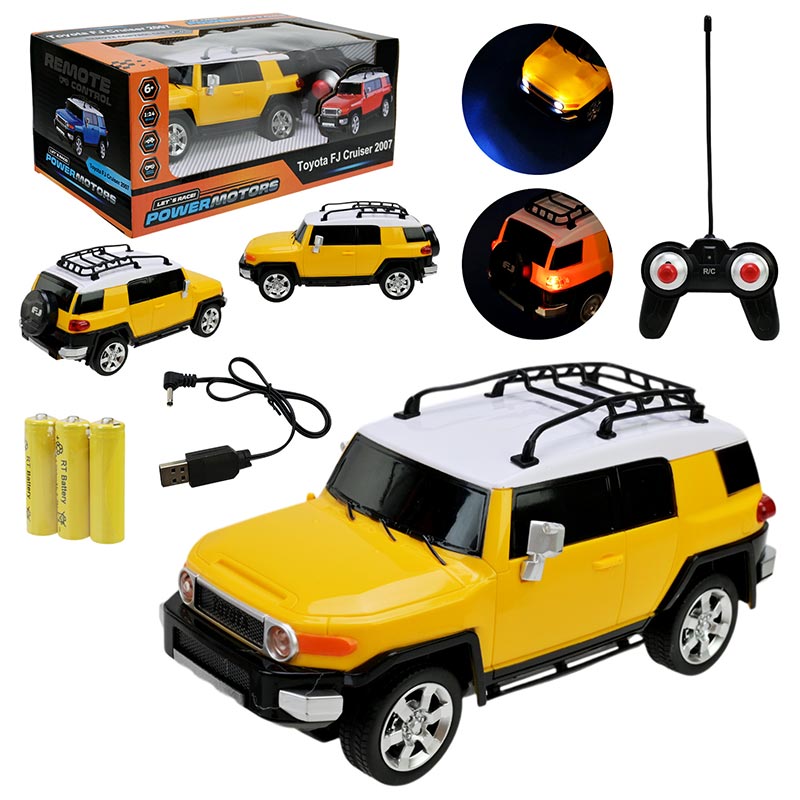 ������ �/� ���. PM2407 (24��),"POWERMOTORS",1:24 TOYOTA FJ CRUISER,������ ���i�, ����.,����� � ���.26,5*14*10,5��.