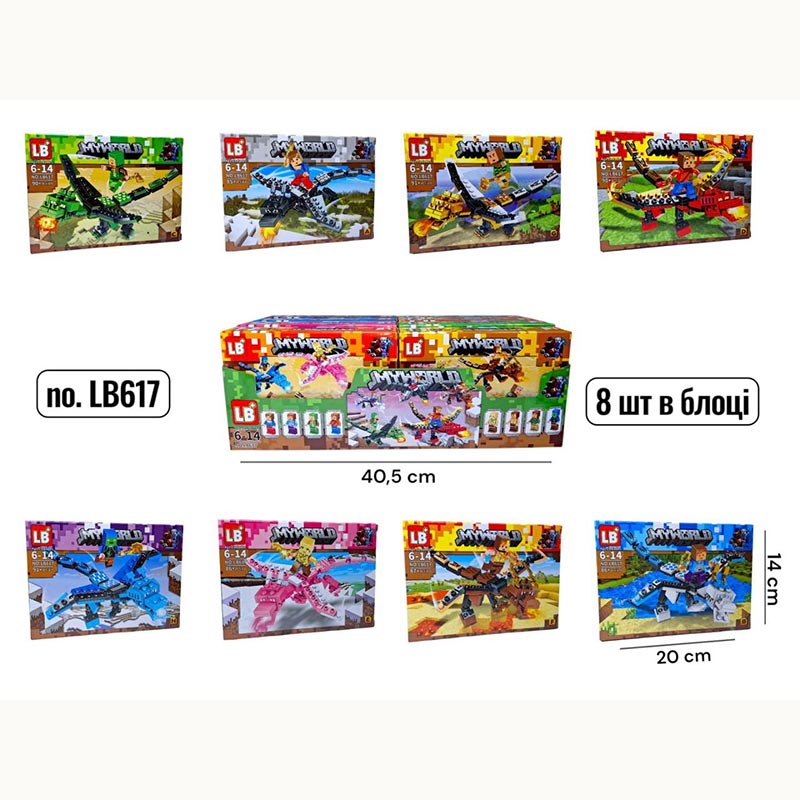 ����������� MINECRAFT LB617 (90+���) ���� 8 ��
