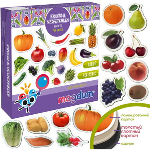 Magnetic set "Fruits and vegetables" ML4031-15 EN