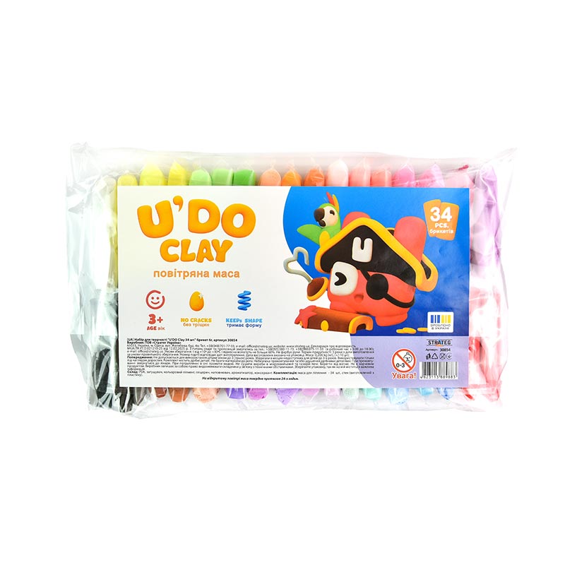 ���� ��� �������� "U'DO Clay 34 ��." ������ 6�