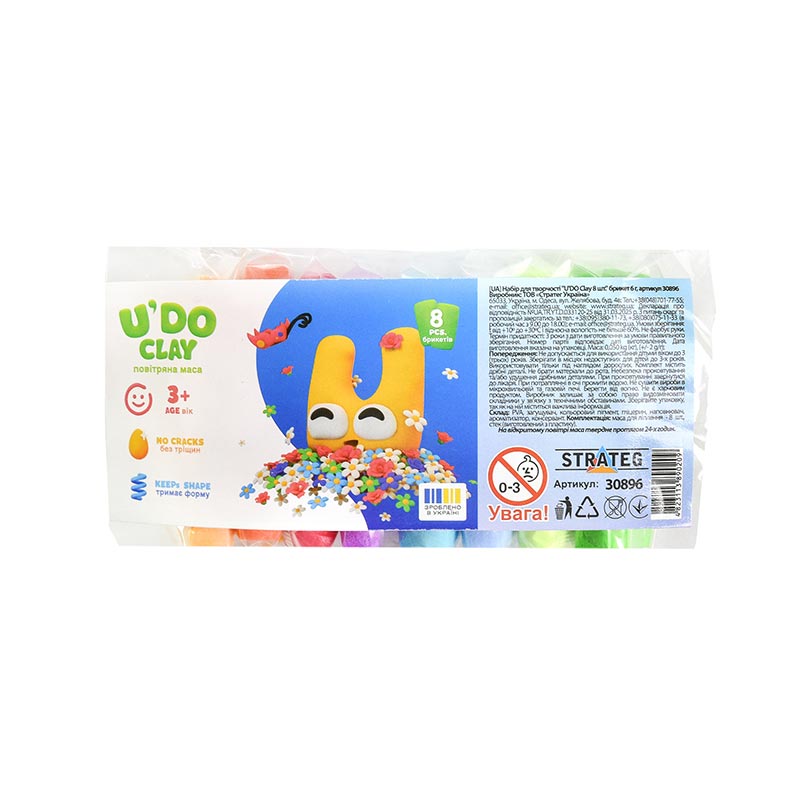 ���� ��� �������� "U'DO Clay 8 ��." ������ 6� (���) 30896