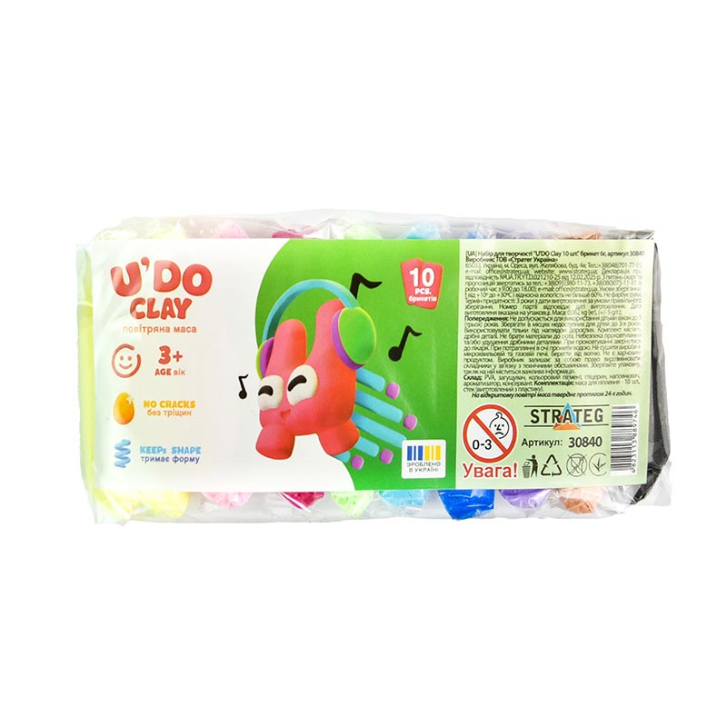 ���� ��� �������� "U'DO Clay 10 ��." ������ 6�