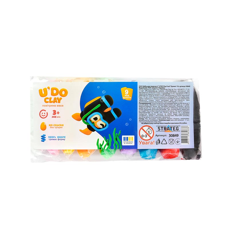 ���� ��� �������� "U'DO Clay 9 ��." ������ 10�