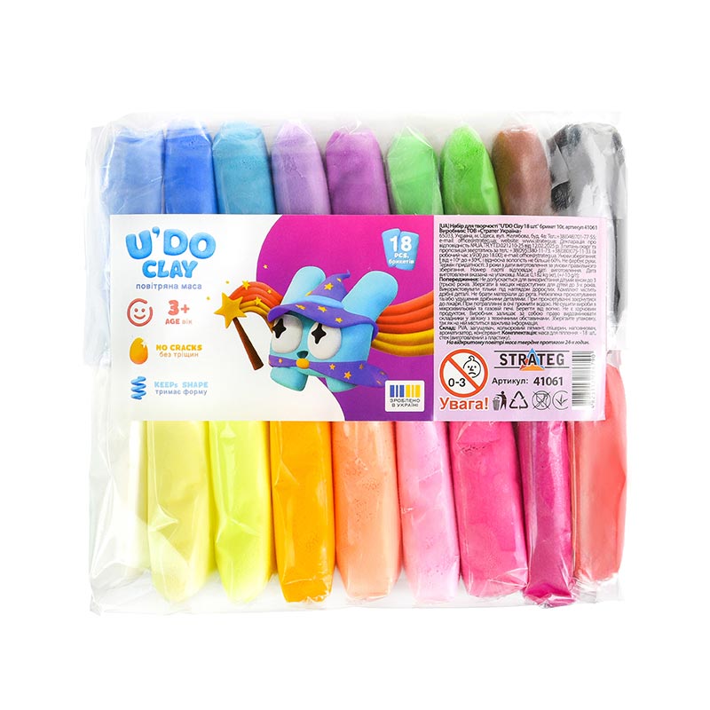 ���� ��� �������� " U'DO Clay " 18 ��. ������ 10�