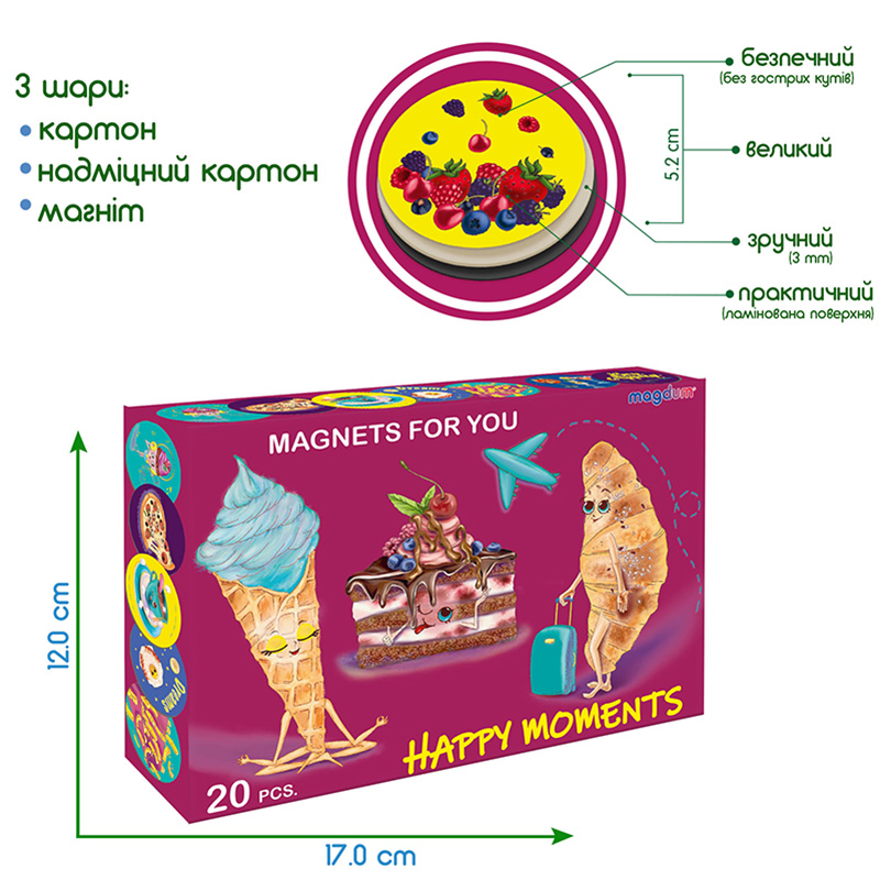 Magnetic set "Happy moments" ML 4031-53 EN
