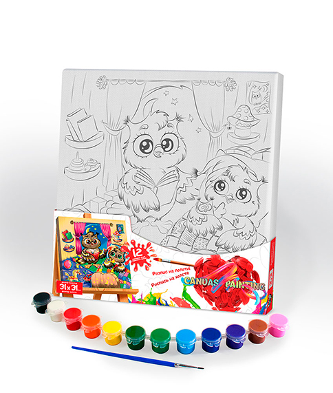 ��������� ��������� "������ �� ������� "Canvas Painting" 31��*31�� �.5 �6 ����