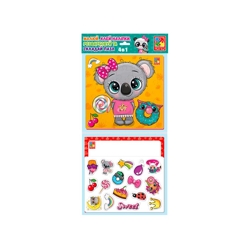 ���� ��� �������� Vladi toys 4 � 1. ���������� �� ��������. VT4210-17 (���)