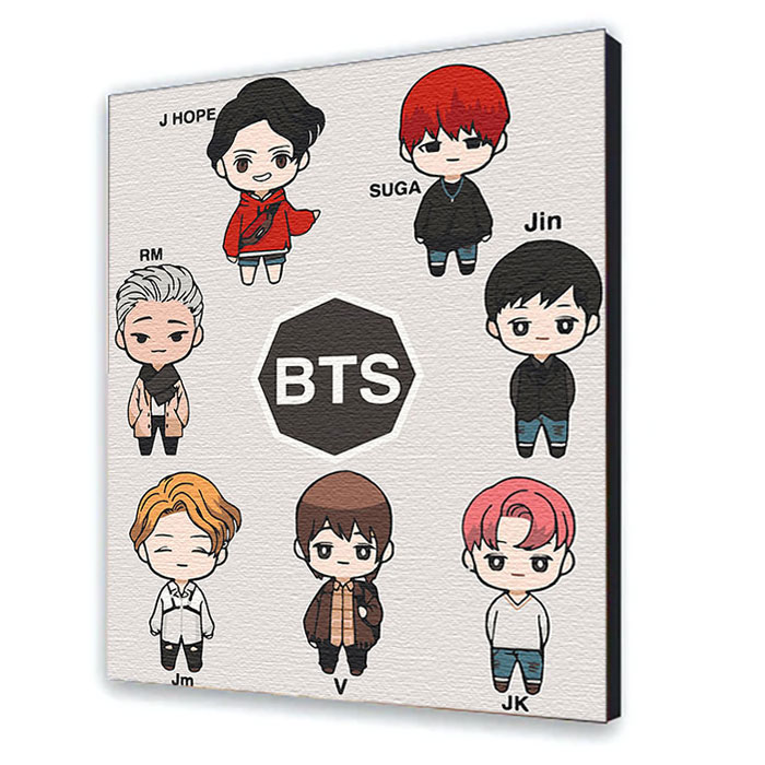 ���� ��� ������� "LOL BTS" 40*50 ��