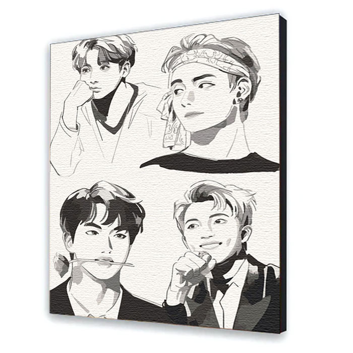 ���� ��� ������� "BTS. Fan Art" 40*50 ��