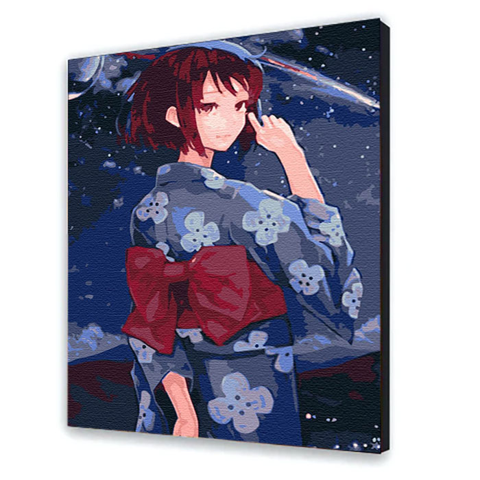 ������� �� �������� ��� ���������  "Mitsuha Miyamizu" 40*50 ��