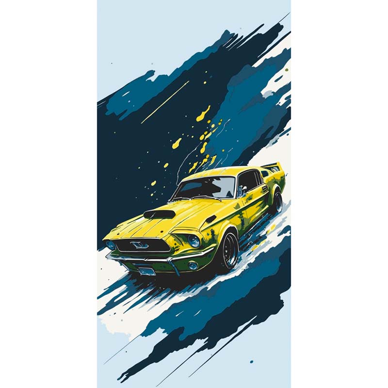 ������� �� �������� ArtCraft "Ford Mustang" 40*80 ��