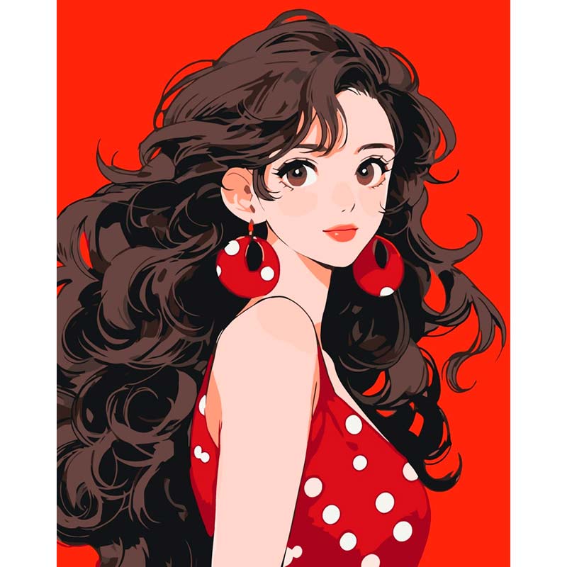 ������� �� �������� "Anime girl" ArtCraft 40*50 ��