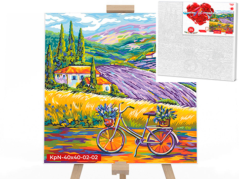 ��������� ��������� "PAINTING BY NUMBERS" 40��*40�� ������ �.2 �2 �������