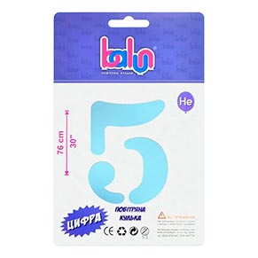 ���������� ������ ����� "5" sugar blue Balun 30" (76 ��) 1 ��