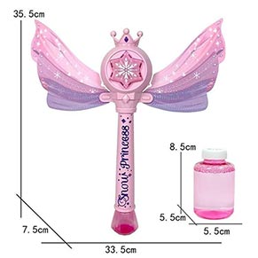 Паличка фей з бульбашками PRINCESS BUBBLE
