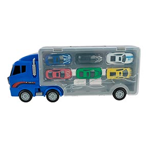 Іграшка трейлер із машинками арт. PS006-1 у короб. 34,5*14,9*9,5см