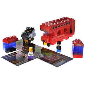 ����������� ������� QB300-203 "Block&Steps: ̳��� ��������" + ������� � ����� ��� 3�1, 129���. qbee