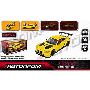 ������ ���. �������� ���.  68277A (12��/2)  1:24 "BMW M4 GT3",�����.,���.,����,����.�����,�����,�����., �����. 24,5*12*10��