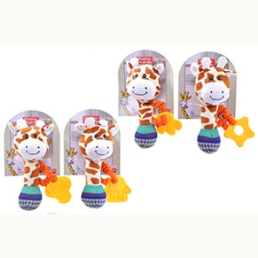 Брязкальце 033-64 "Жираф" на планшеті р.12x14 см YG Toys
