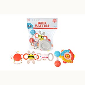 Набір брязкалець D285 в кульку 5 шт р.28x24 см YG Toys