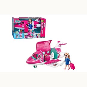 Літак для ляльки 9045-1 в коробці р.33x18x20см YG Toys