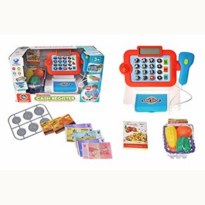 Касовий апарат 66103 озвучений, зі світлом, в коробці р.34x15x20,5 см YG Toys