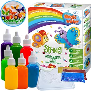 Набір для творчості Magic water. Creative gel SPRING MV6031-04