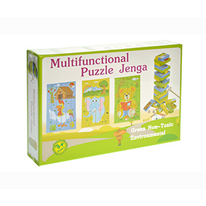 �����'��� ������-���� Multifunctional Puzzle Jenga Strateg (30980)
