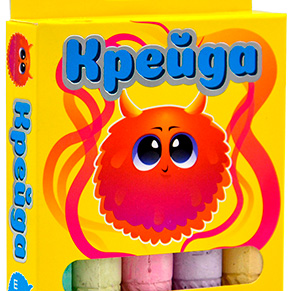 Крейда Куля - 5 штук Strateg різнокольорова (50117)
