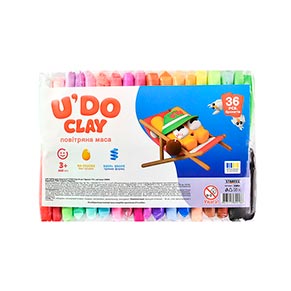 ���� ��� �������� "U'DO Clay 36 ��, ������ 10 � (���) 30894