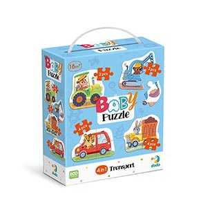 300685 Пазл 4 в 1 «Baby puzzle. Транспорт»