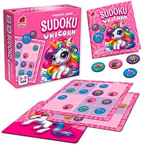Magnetic game Roter K?fer Sudoku Unicorn RK2150-02