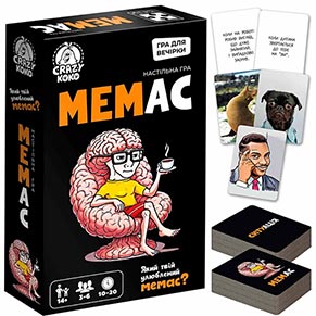 Гра настільна Vladi Toys розважальна. "Мемас" VT5903-12 (укр)