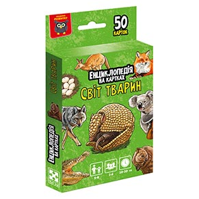 Енциклопедія на картках Vladi Toys Світ тварин. VT6002-01