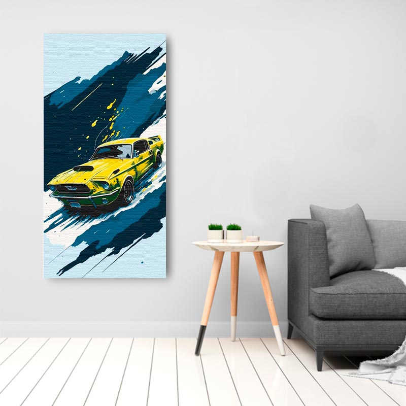 ������� �� �������� ArtCraft "Ford Mustang" 40*80 ��