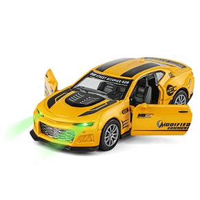 Машинка 1:32 металева інерційна HORNET, світло, звук