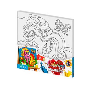 ������� �� �������� "Coloring by numbers" Danko Toys ���� 31��*31��