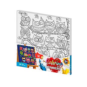 ������� �� �������� "Coloring by numbers" Danko Toys ���� �� ���� 31��*31��