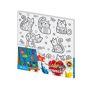 ������� �� �������� "Coloring by numbers" Danko Toys ����� �������� 31��*31��