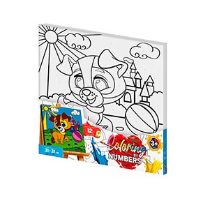 ������� �� �������� "Coloring by numbers" Danko Toys �������� ������ 31��*31��