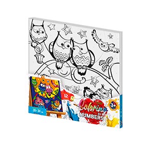 ������� �� �������� "Coloring by numbers" Danko Toys ���� �� ��������� 31��*31��