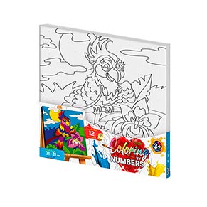 ������� �� �������� "Coloring by numbers" Danko Toys ������ 31��*31��
