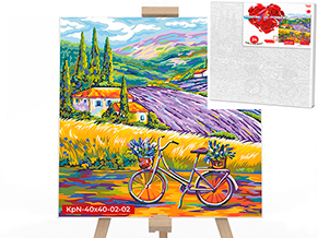 Креативна творчість "PAINTING BY NUMBERS" 40см*40см економ с.2 №2 Тоскана
